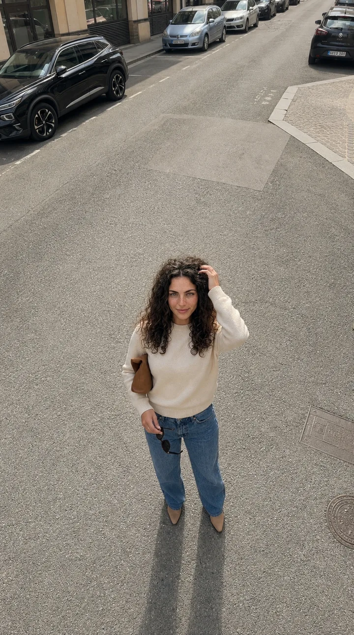 Camera angle: high angle