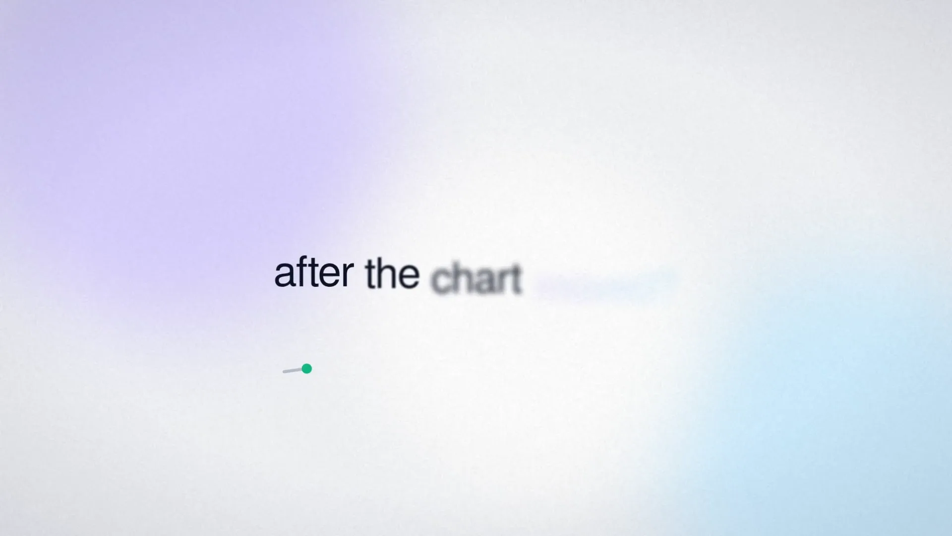 White frame with the line: after the chart moved?